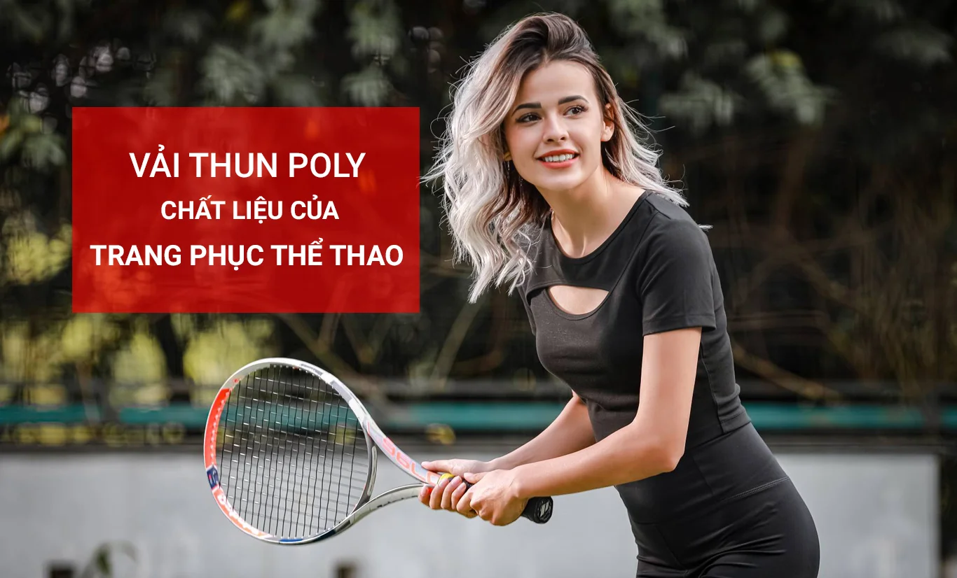VẢI THUN POLY - ảnh 1