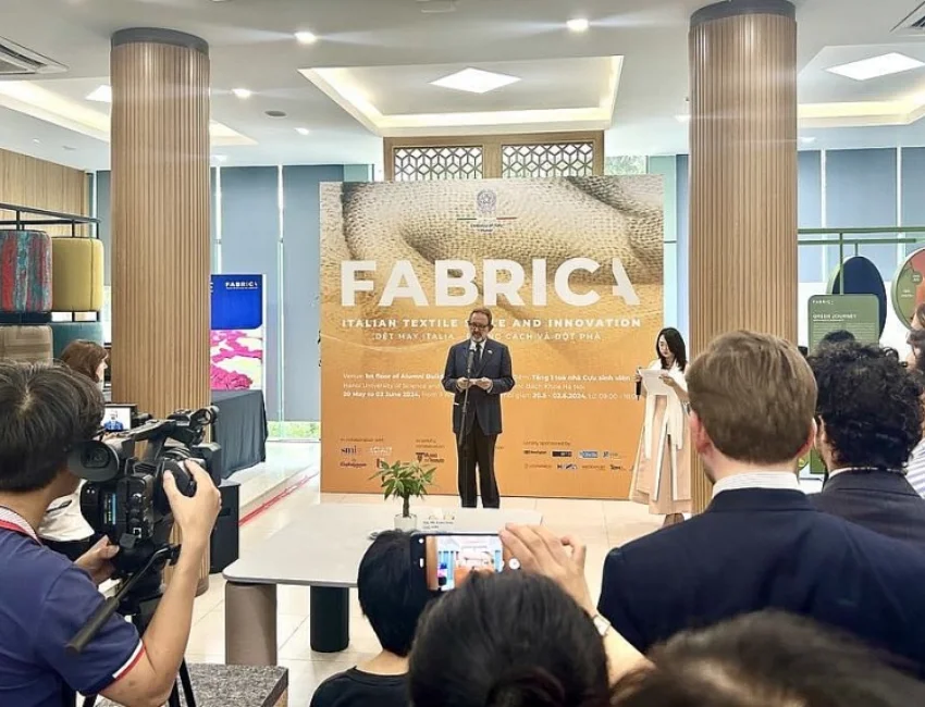 Hợp tác dệt may Việt Nam - Italia: Bước tiến mới với Triển lãm Fabrica