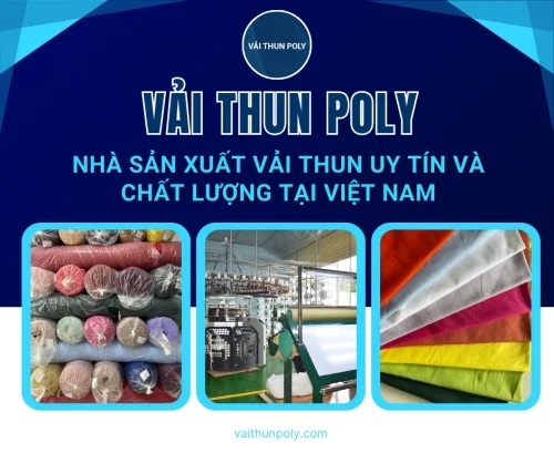 Vải Thun Poly - Nhà Sản Xuất Vải Thun Uy Tín và Chất Lượng Tại Việt Nam